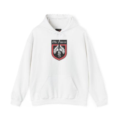 Mr. Fiero Crest Hoodie | Motorcycle Emblem Pullover