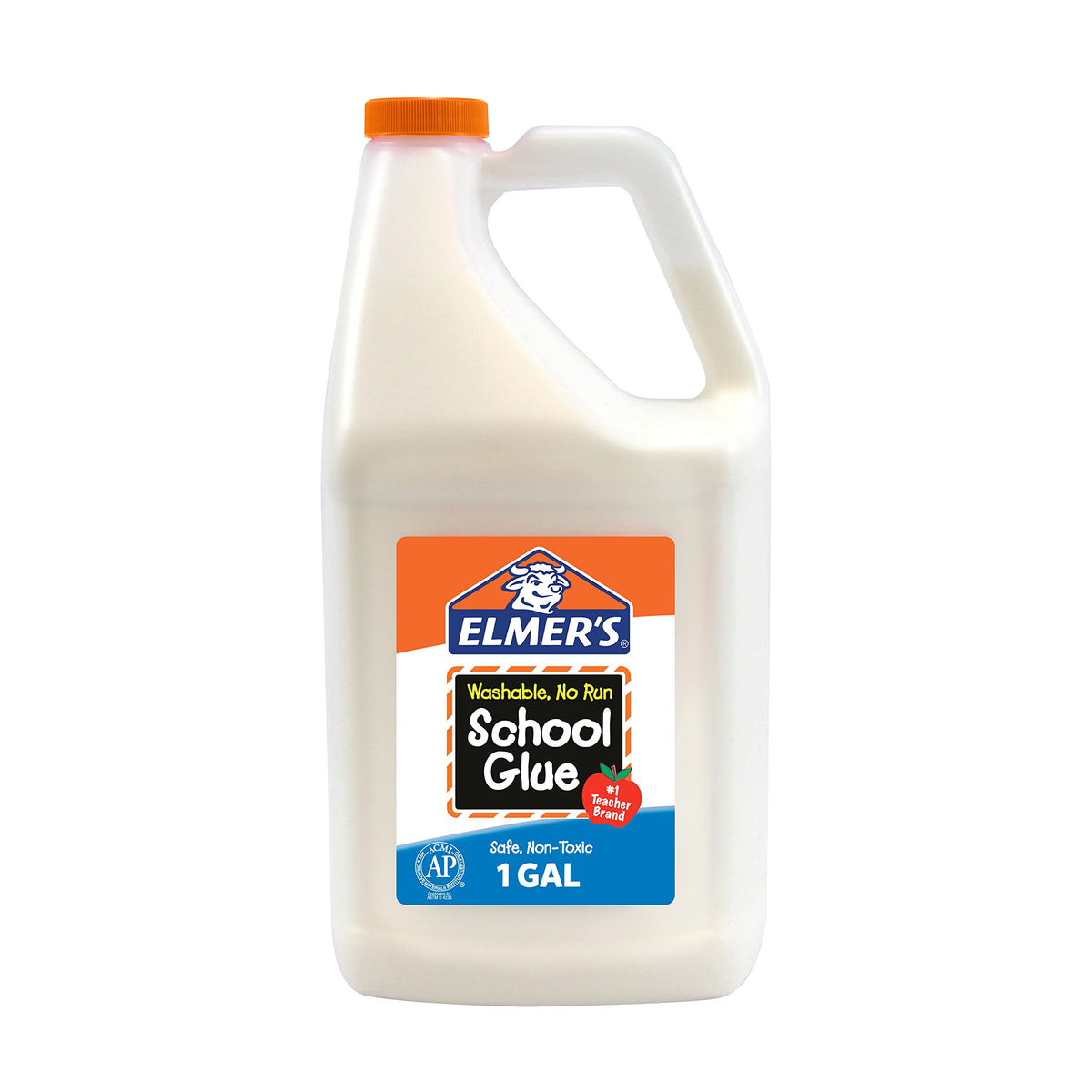 Elmers Liquid School Glue Washable 1 Gallon 1 Count - Great for Making Slime