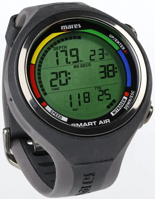 Mares Smart Air Wrist Computer - Black/Silver
